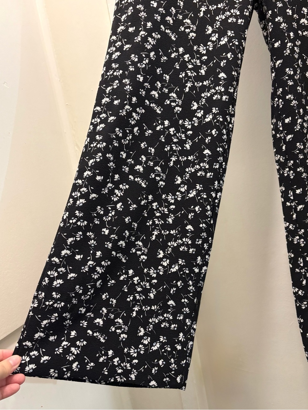 Abercrombie & Fitch Women's Floral Print Wide Leg Pants Size XS Boho, Spring, - Picture 4 of 10